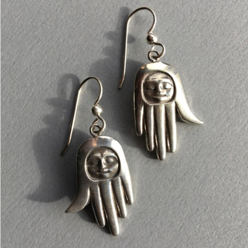 Healing hands native earrings
